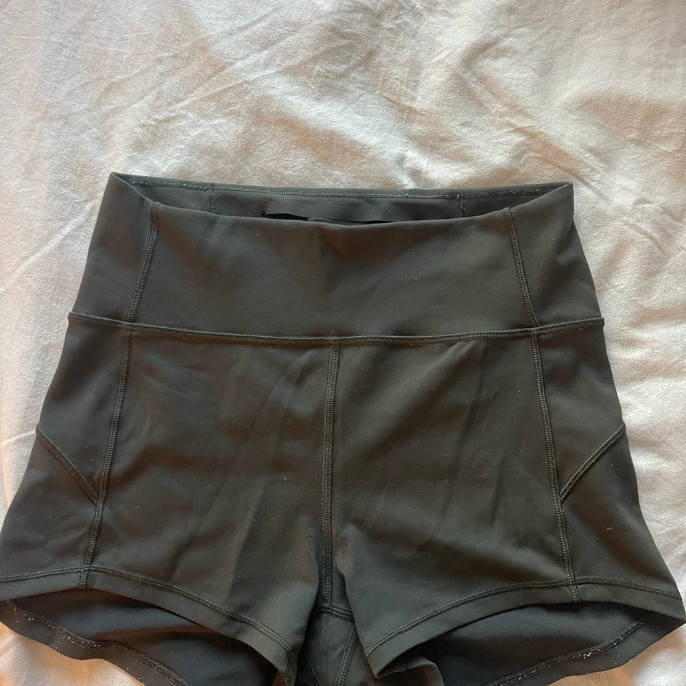 Black Women's Athletic Shorts